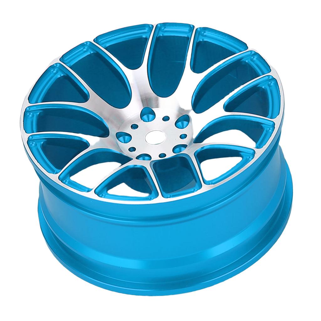 4PCS RC Wheel Hubs Replacement for MN128 MN86 G500 1 12 Aluminium Alloy RC Car Wheel Rim Hub Blue