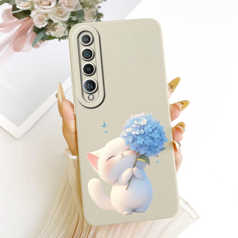 Для Xiaomi Mi 10 5G Чехол Популярный Цветок Ромашка Мягкий Силикон Ударопрочный Чехол Для Xiaomi Mi 10 Pro 5G Funda Mi10 Mi10Pro 5G Оболочка