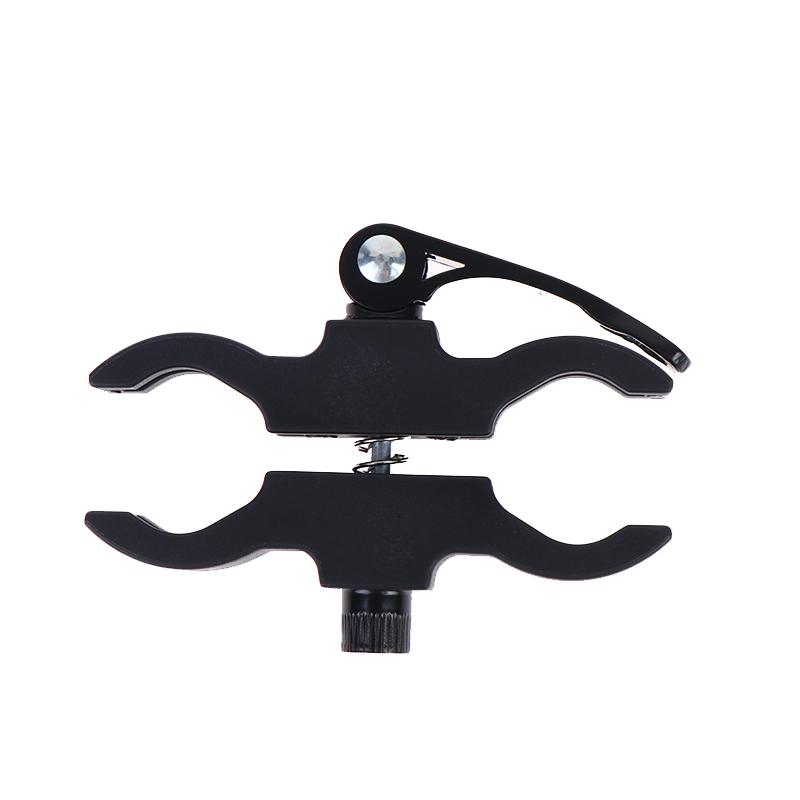 Tactical Flashlight Mount Bracket Adjustable 25-30mm Dia Clip for Patrol Hunting Camping Outdoor Adventure