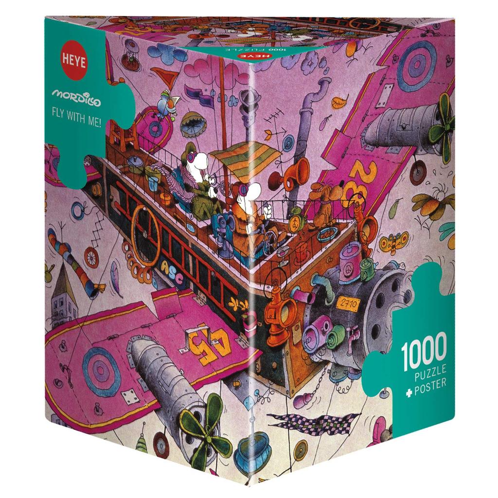 1000 Piece HEYE Puzzle 29887 Fly With Mordillo Me!