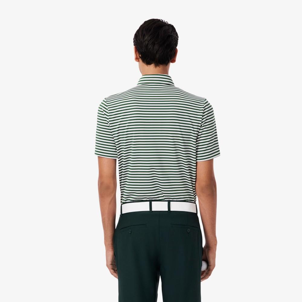 [lacoste] Men's Golf Striped Short-Sleeve Polo Shirt DH7418-55N291