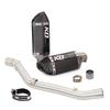 51MM Exhaust Pipe For Suzuki DR650 \ S \ SE 19-22 Motorcycle Muffler Mid Link Pipe Escape Connect Tube Slip On Stainless Steel