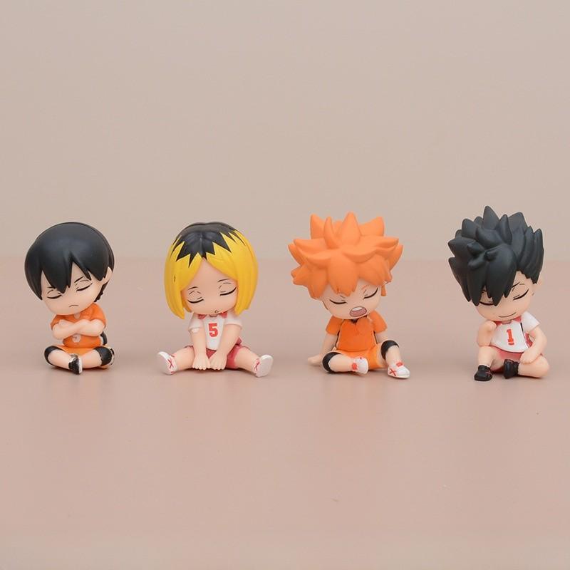 Фигурки-модели из ПВХ Haikyuu в позе сна для коллекционеров и фанатов аниме