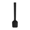 MUJI Silicone Mini Wide X 11cm Black Spoon, Approx. 2.5cm Long, 82932454,