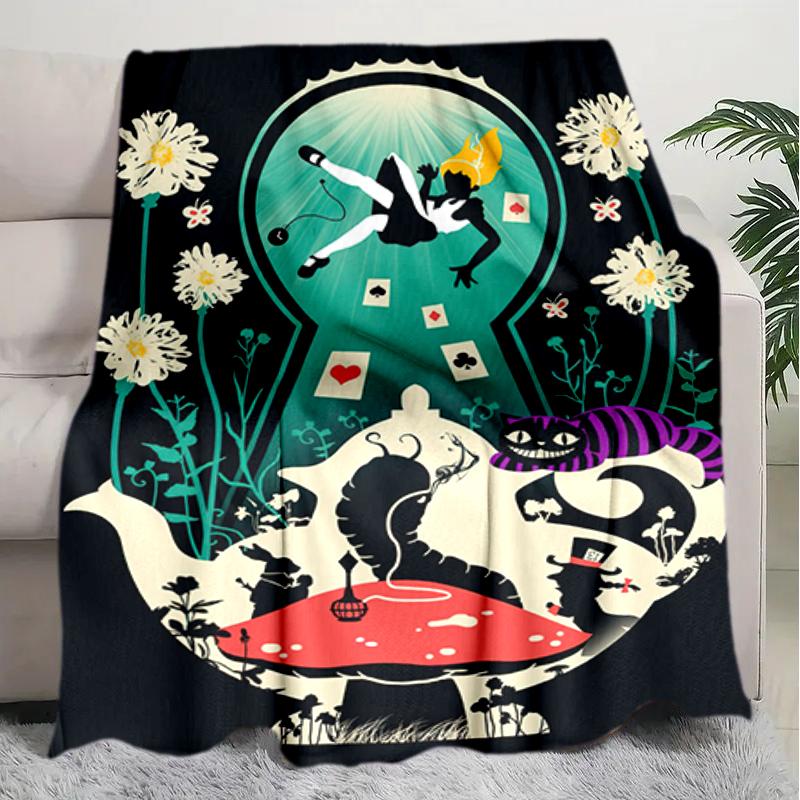 Keyhole Wonderland Blanket Soft And Comfortable Home Decor Christmas Gifts Bedroom Air Conditioning Blanket