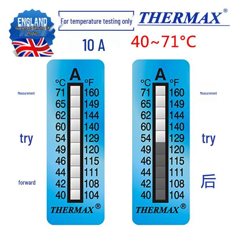 THERMAX UK Импортная лабораторная термобумага для тестирования температуры (Китайская версия)