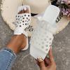 Fashion Summer Slippers Women Flat Luxury Outdoor Beach Flip Flops Female Sandals Trend Brand Design Slides Shoes Woman Big Size 43