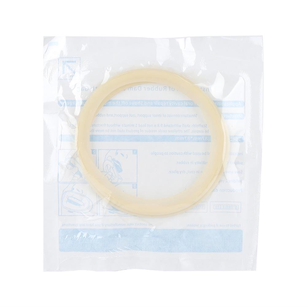 10pcs Disposable Rubber Mouth Opener Dental Dam Mouth Gag Cheek Retractor Oral Dentist Tools