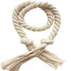 2Pcs Thick Tassel Decor Durable Curtain Ropes Simple Clothes Curtain Cotton Flax Straps Window Accessories