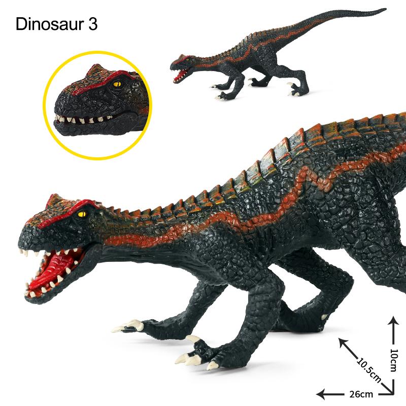 34style Prehistoric Dinosaurs World Pterodactyl Tyrannosaurus Animals Model Action Figures PVC Dinosaur Mouth Can Open and Close For Kids Gift