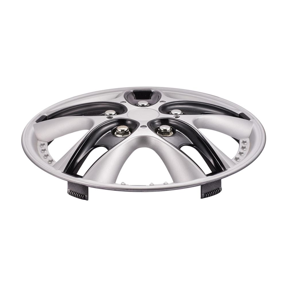 Набор из 4, 14-дюймовых автомобильных колпаков для колесных дисков, ступиц, ABS-пластика, подходит для дисков из алюминиевого сплава R14