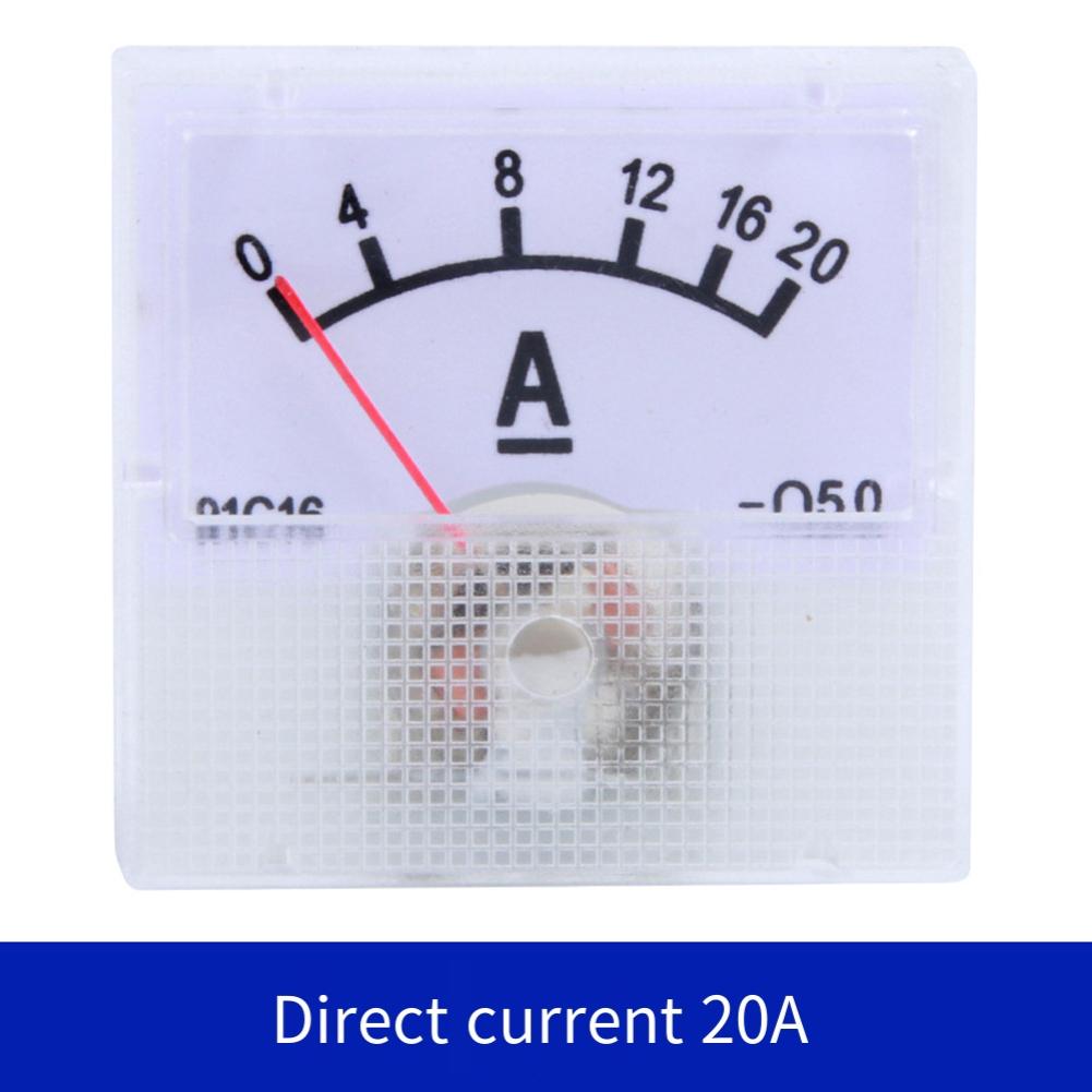 91C16 Analog DC Ammeter Mechanical Pointer Type Ampere Meter Panel Current Meter For Industrial Mining And Power Applications