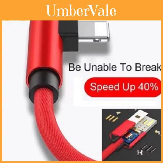 USB-кабель 90 градусов для iPhone Huawei, кабель для быстрой зарядки