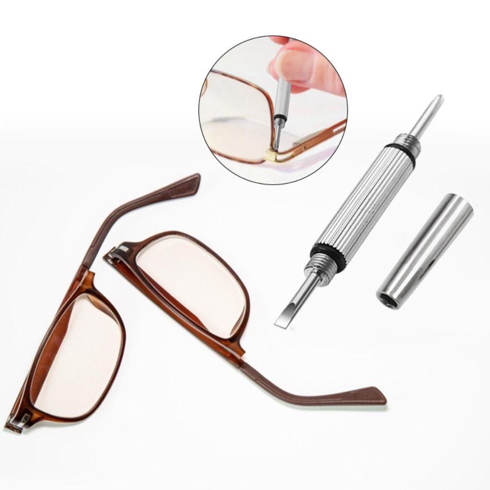 With Keychain Eyeglass Screwdrivers Steel Eyeglass Repair Tools Screwdriver Repair Kit Phone