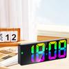 Электронные студенческие цифровые часы с функцией двойного повтора будильника светодиодный будильник с голосовым управлением температура 12/24 часа