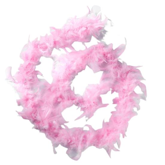 Feather Boa Scarf Colorful Turkey Feathers Thin Scarf Lightweight Skin-touching Long Scarf