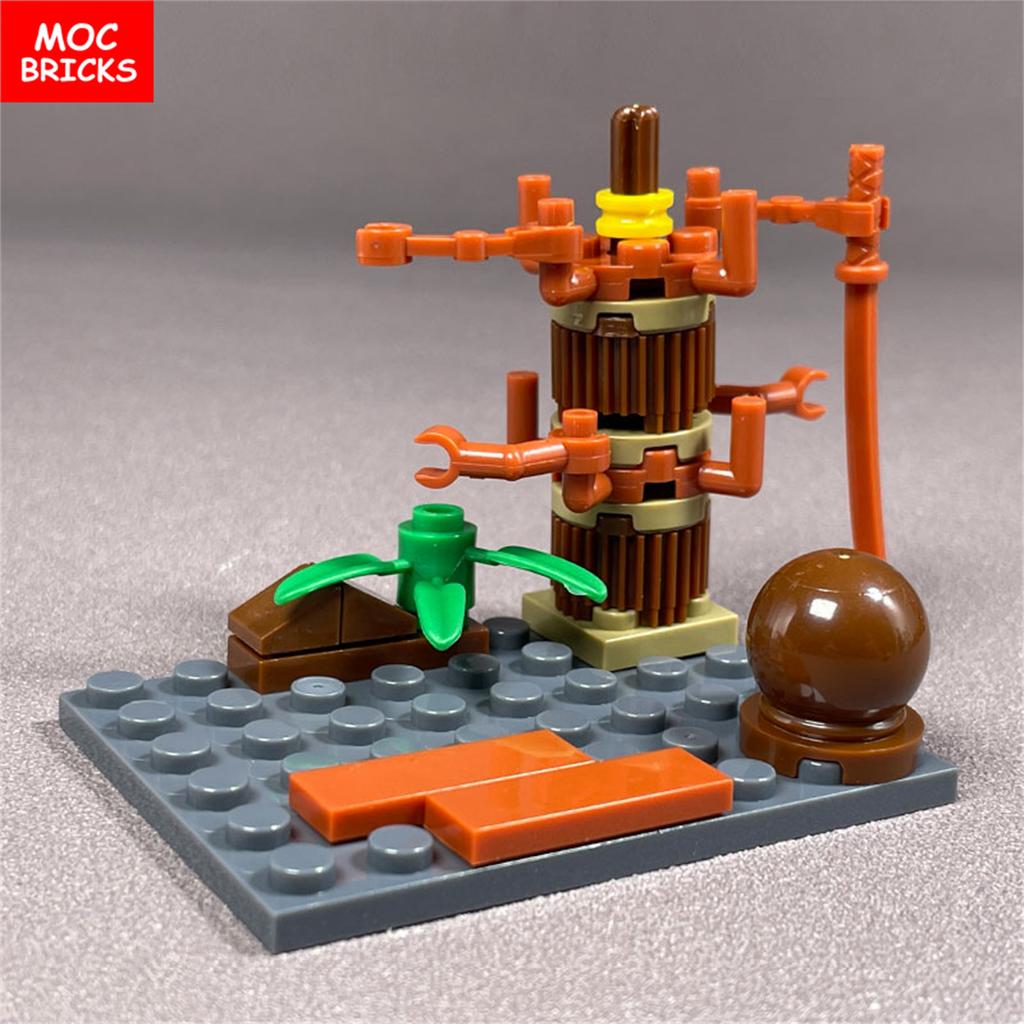 Конструктор MOC Кирпичи Древний Китай Слуга Путешествие на Запад Фигурка Образовательные Строительные Блоки Игрушки Для Детей