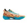 Li Ning Liren 5 Нескользящие Покрытие Легкие Амортизация Баскетбольные кроссовки Мужские Оранжево-синие ABAU095-6