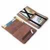 Men PU Leather Wallet Coin Pocket Credit Card Holder Coin Zip Bag Fashion Slim