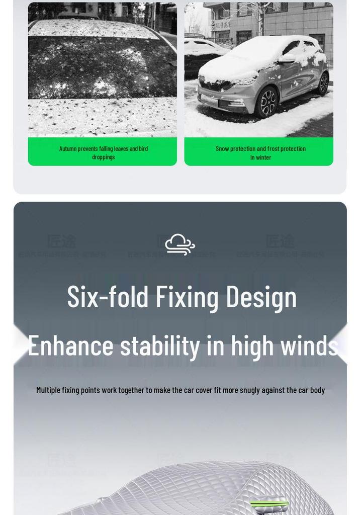 Утолщенный хлопковый чехол для автомобиля для BMW 3, 5, 7 серии и X1-X7