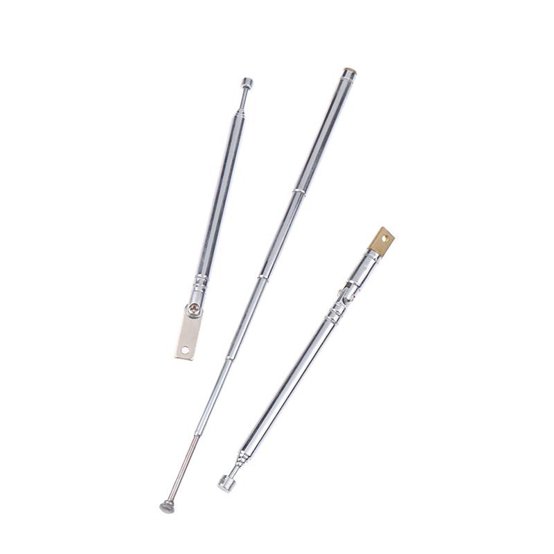 17/25Cm 5 Section Metal Full-Channel Am Fm Radio Antenna Telescopic Antenna Rotating Antenna Aerial M2.5