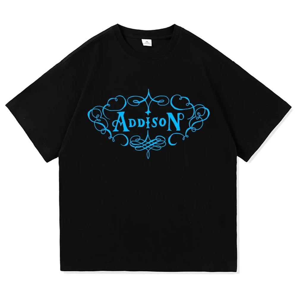 Addison Rae AddisonT Graphic Tee 2025 New Album Merch Vintage Harajuku Style Unisex Premium Cotton Women And Men Tshirts