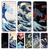 Чехол Для Samsung A54 A52 A50 A70 A30 A40 A20S A20E A02S A12 A14 A16 A22 A24 A42 A34 A32 5G A04s A06 Великая волна у Канагавы