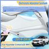 Автомобильный солнцезащитный козырек для люка Hyundai Creta ix25 MK1 Cantus 2014-2018 2016 Электростатическая адсорбция Аксессуары для солнцезащитного козырька люка