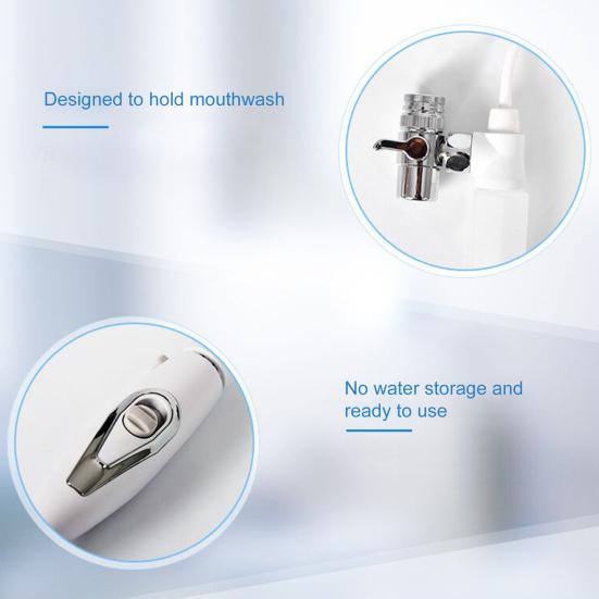 1 Set Teeth Scaler Convenient Remove Tooth Stains High Frequency Universal Cleaning Dental Irrigator for Home Use