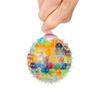 Spongy Rainbow Ball Toy Squeezable Pressure Toy Stress Relief Ball Toy For 10ml