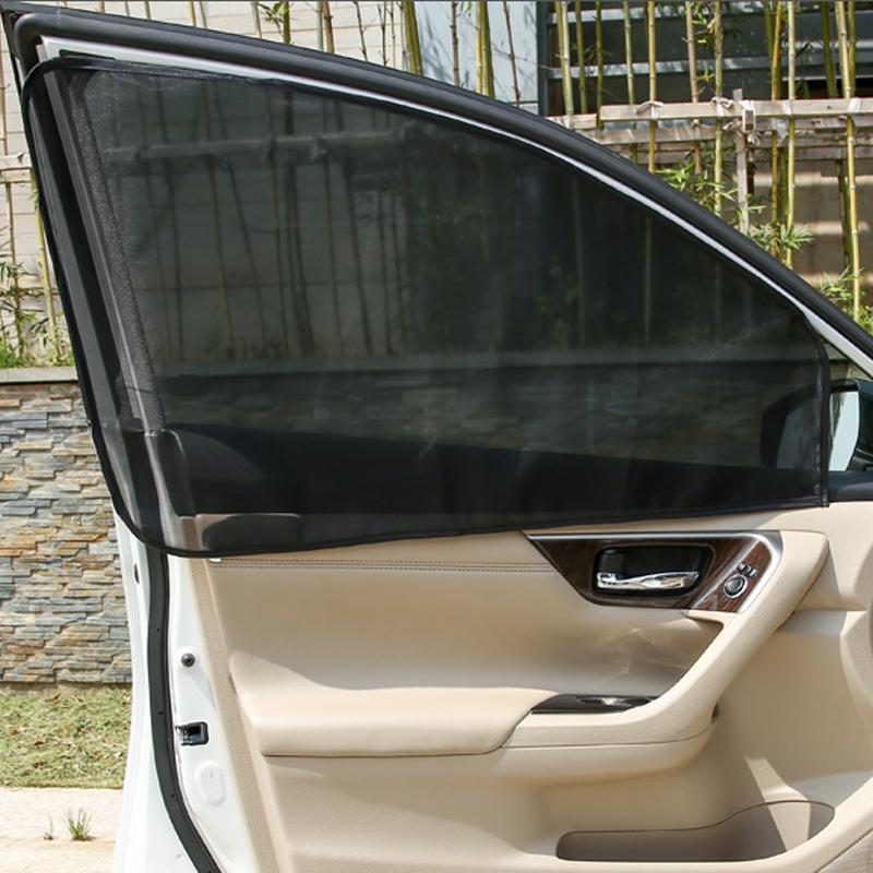 Magnetic Car Sun Shade UV Protection Car Curtain Car Window Sunshade Side Window Mesh Sun Visor Summer Protection Window Film