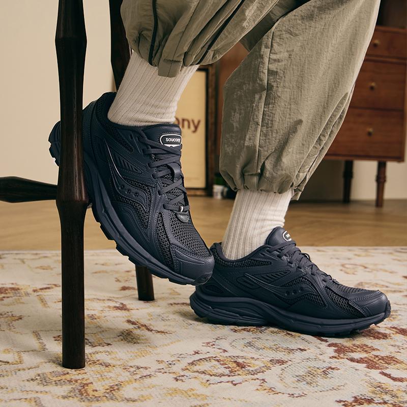 SAUCONY Kinvara 4 Retro TPU Durable Low-Top Running Shoes Unisex Sneaker Dark-Gray S79052-8