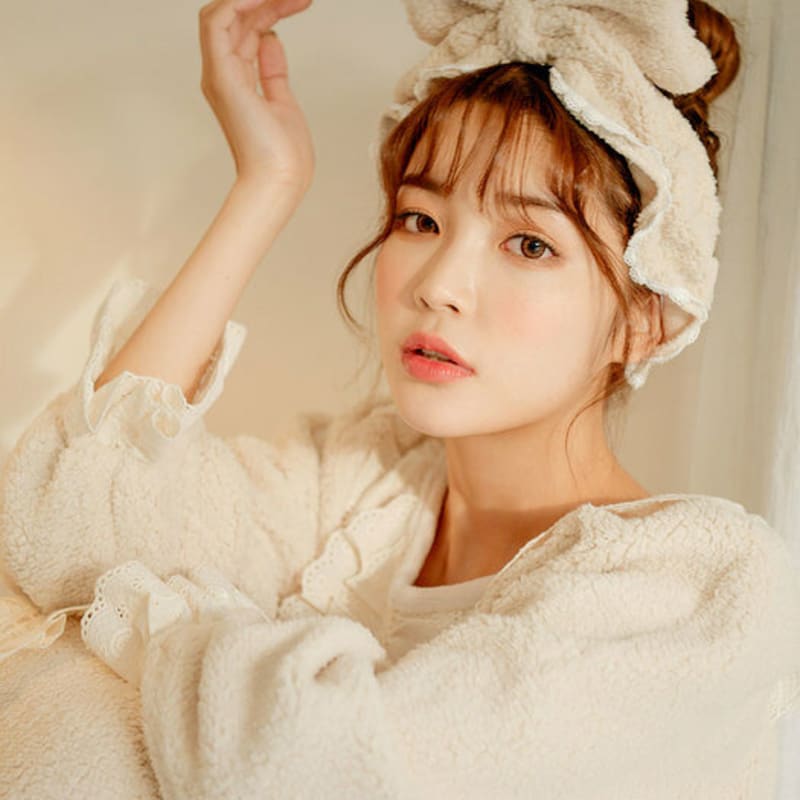 Повязка для умывания LUNALUZ STUDIO из флиса (2С)