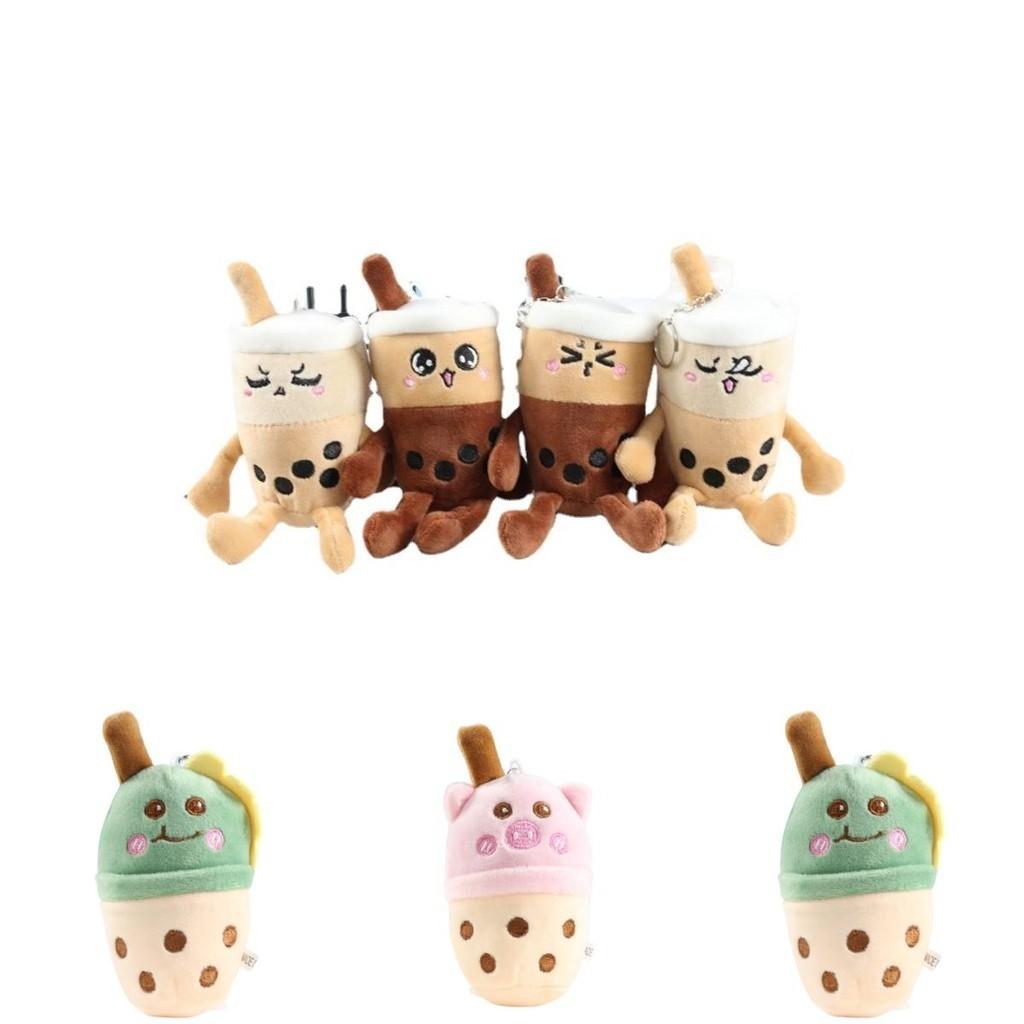 Cute Bubble Tea Plush Toy Keychain Pendant Great Addition To Any Bag Or Purse