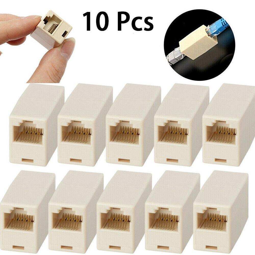 Удлинительный соединительный соединитель RJ45 Cat5e Широкополосный сетевой кабель Ethernet