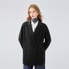 Qiushui Yiren Women's 100% Wool Mid-Length Coat