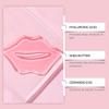 Пластырь для губ Lip Care Patch нежно питает и увлажняет кожу вокруг губ, очищает кератин, пластырь для губ, коллагеновая маска для восстановления морщин на губах, 5 шт., 2 мл