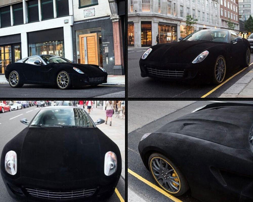 Бархатистая замшевая текстура ткань винил пленка для оклейки автомобиля автомобильная DIY декоративная ткань мех наклейка с клеевым слоем рулон стайлинг автомобиля