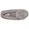 UGG Ansley Bow Plush Flat Shoes Женские туфли светло-серые 1113470-LGRY