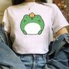 2021 Summer T -Shirt Skateboard Woman Frog T Shirt Harajuku Graphic Tee Y2k Top Aesthetic Clothes Vintage Fashion Shirt ,Dropship