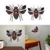 Metal Beetles Decor Indoor Outdoor Wall Decor Beetles Ornaments Wall Sculptures Hangings Decoration for Garden Yard Home