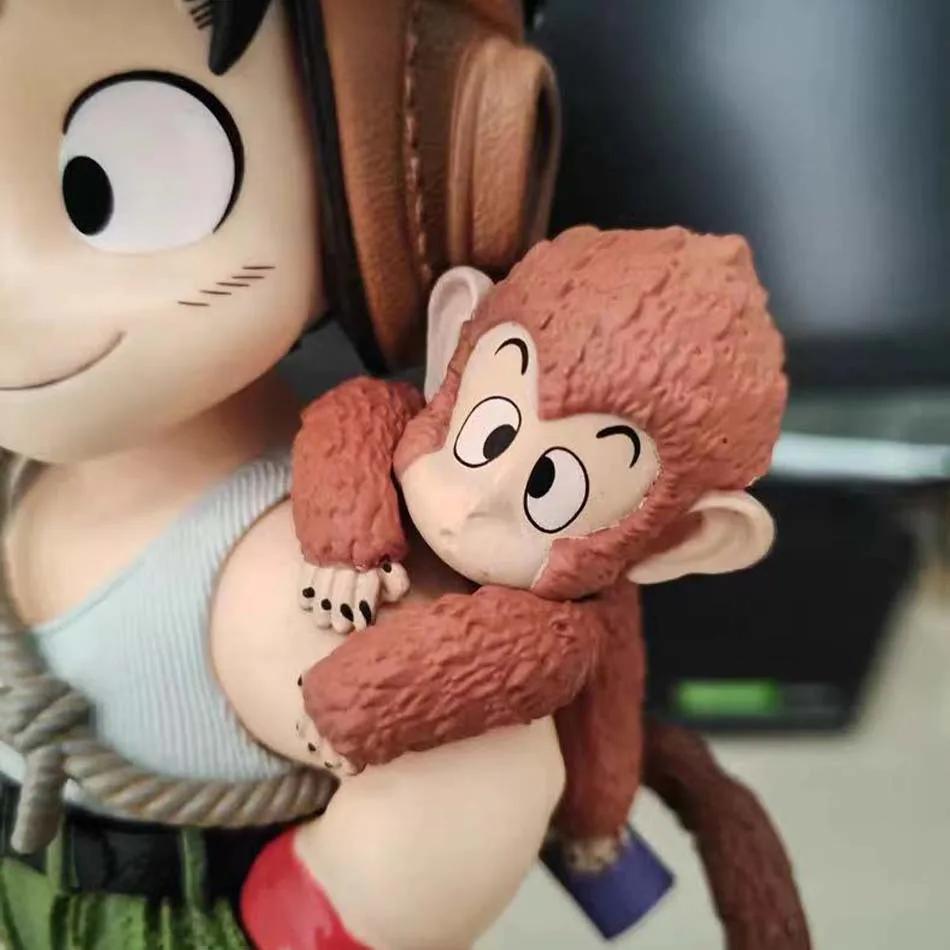 Новая 15см Аниме Dragon Ball Фигурка Сон Гоку с Обезьяной Малыш Гоку Фигурка Действия ПВХ Статуя Коллекционная Модель Игрушки Подарки