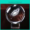 Globe Ball Crystal Galaxy Miniatures 3d Laser Engraved Glass Ball Sphere 60mm