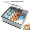 Newest Eggs Incubator Bird Quail Chick Poultry Hatching Brooder 16 Egg Automatic Hatcher Machine Farm Incubation Tools 220V