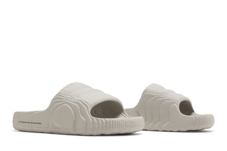 Мужские шлепанцы adidas Adilette 22 Шлепанцы Светло-коричневый Светло-коричневый/Светло-коричневый/Основной черный