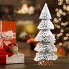 Desktop Mini Christmas Tree Reusable Good Detail Christmas Tree Top Decoration New Year Party Ambiance Prop Tree Topper Artificial Xmas Tree Ornament
