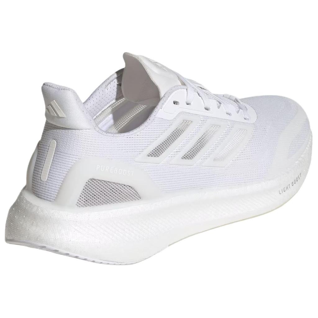 adidas PUREBOOST 5 Тканевые, Нескользящие, Износостойкие, Упругие Беговые Кроссовки Мужские Белые JS5062