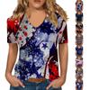 T Shirts Short Sleeve V Neck Tees For Women Fashion Tops Trendy Lightweight Soft Casual Summer Top
