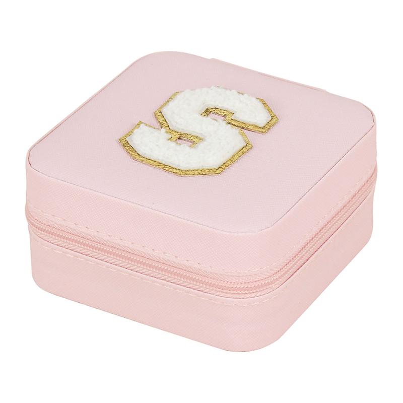 Button Storage Zipper Jewelers Organizer Container Box Portable Jewelry Box Jewelry Organizer Display Travel Jewelry Case Boxes