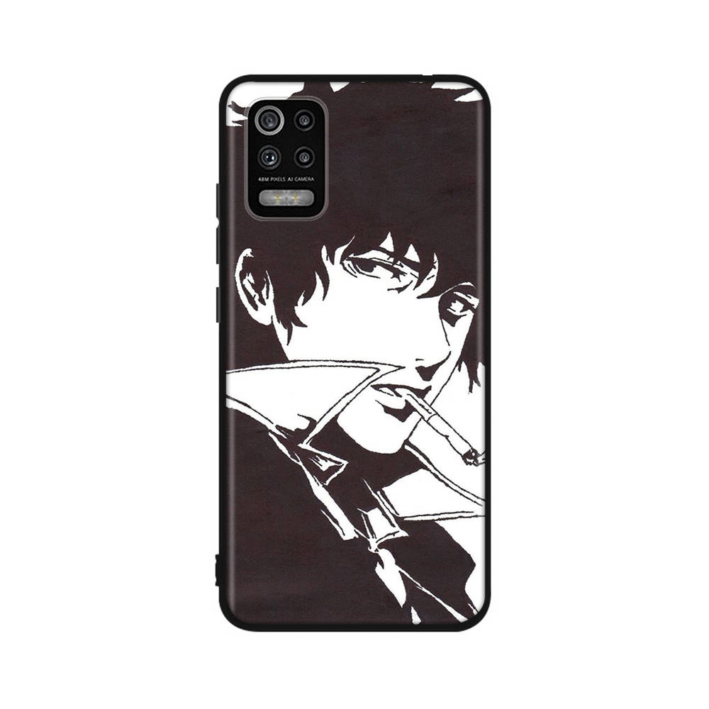 DT45 Cowboy Bebop Case for iPhone 16 15 Plus 14 13 12 11 Pro 8 7 6S 6 SE 5S X XR XS Max Realme C30 C33 C31 9I Huawei P30 Black Soft Cover